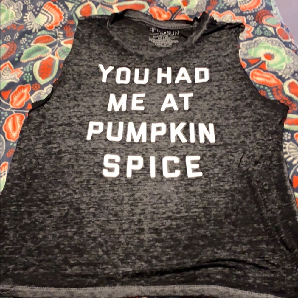 Pumpkin spice tank!